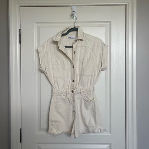 ZARA | Denim Romper